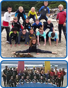Summer Surf Camp Group Photos